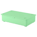 GLIS Box with lid, green, 34x21 cm