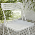 TORPARÖ Chair, outdoor, foldable/white