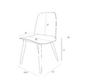 Dining Chair Rosse, black
