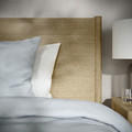 TONSTAD Bed frame, oak veneer, 140x200 cm