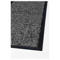 KÖGE Door mat, grey, black, 69x90 cm