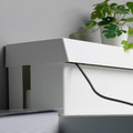 SÄTTING Cable management box with lid