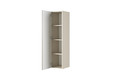 Bathroom Wall-mounted High Cabinet MDF Nicole 140cm, cashmere