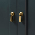 LOMMARP Cabinet, dark blue-green, 102x101 cm