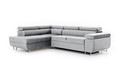 Corner Sofa-Bed Left Annabelle Monolith 84, grey