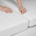 VITHÄLL Mattress/pouffe, extra firm/Vissle grey, 80x200 cm