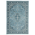 VEDBÄK Rug, low pile, blue, 133x195 cm