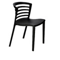 Chair Muna, in-/outdoor, black