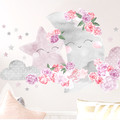 Wall Sticker Set 94x52cm - Moon Pink