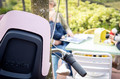 Bobike Front Bicycle Seat GO MINI, cotton candy pink