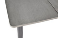 Outdor Dining Table BOSANO 150, black/grey