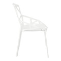 Chair Gap Simplet, PP, in-/outdoor, white