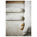 TVERSTED Rug, low pile, beige, 170x240 cm