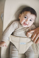 BABYBJÖRN Bouncer Balance Soft Woven/Jersey Tri Fabric, Light Beige + toy