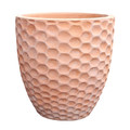 Verve Plant Pot Honeycomb, outdoor, 31cm, terracotta