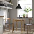 NACKANÄS Table, acacia, 80 cm