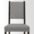STEFAN Chair, brown-black/Knisa grey/beige