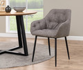 Dining Chair Brooke, light grey