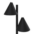 GoodHome Outdoor Lamp Eriksson M 2 x 600 lm IP44, black