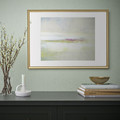 SILVERHÖJDEN Frame, gold-colour, 50x70 cm