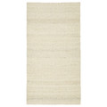 TIDTABELL Rug, flatwoven, beige, 80x150 cm