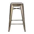 Bar Stool Paris 66cm, metallic