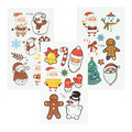Glow-in-the-Dark Christmas Temporary Tattoos