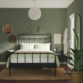 STJÄRNÖ / GRÅFJÄLLET Bedroom furniture, set of 3, anthracite, 140x200 cm