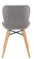 Upholstered Chair Batilda, grey