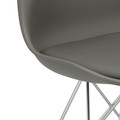 Dining Chair Norden DSR PP, dark grey