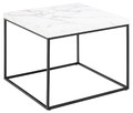 Coffee Table Barossa 60x60cm, white marble