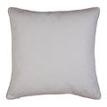 GoodHome Cushion Leaves 45 x 45 cm, light