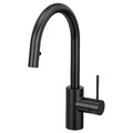 SALLSJÖN Kitchen mixer tap pull out, black