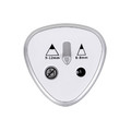 Strigo Electric Pencil Sharpener Pilot, silver-white