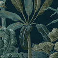 GoodHome Vinyl Wall Mural Wallpaper Tugtu, tropical blue