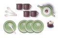 Dantoy Green Garden Tea Set 2+