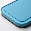 IKEA 365+ Chopping board, black-blue grey-blue/light blue, 22x16 cm