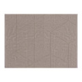 GoodHome Bath Mat Drina 50 x 70 cm, taupe