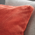 JÄTTEGRAN Cushion cover, red-orange, 50x50 cm