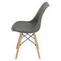 Dining Chair Norden DSW PP, dark grey