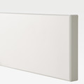 STENSUND Drawer front, white, 40x10 cm