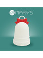 MARY'S LED Bell Night Light with RGB, White