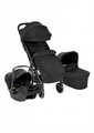 Graco MyAvo Trio 3in1 Travel System - Stroller with Carrycot and Infant Car Seat, Midnight