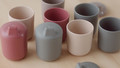 Dantoy TINY BIObased Drinking Cup 2pcs, Mocca/ Olive
