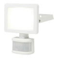 GoodHome Floodlight Lucan, motion sensor, 10 W, white