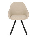 Chair Nels, beige/black legs