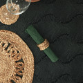 Set of 4 Napkin Rings, jute