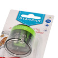 Starpak Double Plastic Sharpener Volcano, green