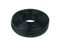 Flat Telephone Cable Stranded Wire 100m, black