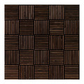 Stegu Decorative Wooden Panel Lamella Linea, dark oak, 0.58sqm